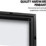 Elegant Rectangular Wall Mirror 24"x36" - Image 4