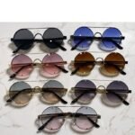 Steampunk Vintage Round Sunglasses - Unisex UV400 Fashion Eyewear - Image 3