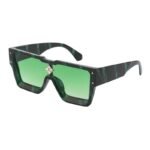 Stylish Polarized Big Square Sunglasses with UV400 Protection - Image 4