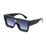 Stylish Polarized Big Square Sunglasses with UV400 Protection - Image 2