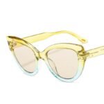 Trendy Cat Eye Sunglasses with Gradient Lens – UV400 Protection, Vintage Design - Image 3
