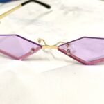 UV400 Retro Rimless Tassel Sunglasses - Polarized Cat Eye Shades - Image 6