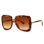Chic Oversized Square Sunglasses - Vintage-Inspired Fashion Shades for Women - Image 3
