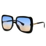 Chic Oversized Square Sunglasses - Vintage-Inspired Fashion Shades for Women - Image 4