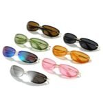 Y2K Fashion Rectangle Sunglasses - Image 4