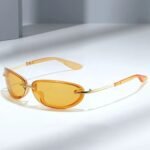 Y2K Fashion Rectangle Sunglasses - Image 3