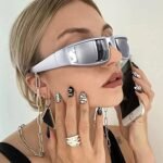 Unisex Y2K Retro Punk Sunglasses - Image 3