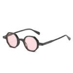 Trendy Small Round Sunglasses - Vintage-Inspired Unisex UV400 Eyewear - Image 2
