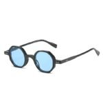 Trendy Small Round Sunglasses - Vintage-Inspired Unisex UV400 Eyewear - Image 4
