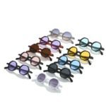 Trendy Small Round Sunglasses - Vintage-Inspired Unisex UV400 Eyewear - Image 7