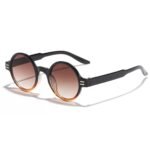 Retro Oval Sunglasses for Women - Vintage-Inspired Pink UV400 Protective Eyewear - Image 2