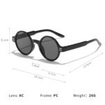 Retro Oval Sunglasses for Women - Vintage-Inspired Pink UV400 Protective Eyewear - Image 4