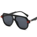 Vintage Square Gradient Sunglasses for Women - Luxury UV400 Protection