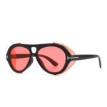 Stylish Steampunk Round Sunglasses UV400 - Unisex Retro Eyewear - Image 6