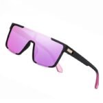 Fashionable Large Frame Polarized Sunglasses for Men and Women - UV400 Protection - Image 5