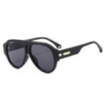Chic Oversized Square Sunglasses - Vintage-Inspired UV400 Protective Eyewear - Image 5