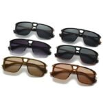 Vintage-Inspired Pilot Gradient Sunglasses – Unisex UV400 Protection Eyewear - Image 4