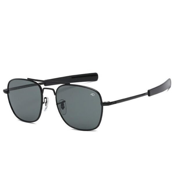 Elite Pilot-Style Sunglasses - UV400 Protective, Military-Inspired Fashion Eyewear
