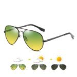 Versatile Polarized Photochromic Pilot Sunglasses for Men and Women - Image 6