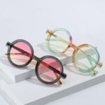 Trendy Oversized Round Polarized Sunglasses – Unisex Vintage Shades - Image 3