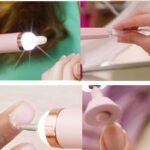LuxeCare Electric Nail Drill Kit – USB Rechargeable Manicure & Pedicure Set with LED Light - Image 4