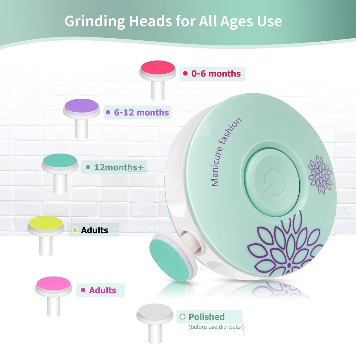 Quiet Electric Baby Nail Trimmer for Gentle Care & Grooming - Image 7