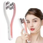 Electric Microcurrent Face & Body Roller Massager: Hand-Held Anti-Wrinkle & Face-Lifting Device