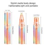 2-in-1 Portable Lipstick-Shape Electric Epilator & Eyebrow Trimmer - Image 6