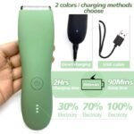 Multi-Functional Men's Body and Groin Hair Trimmer, Waterproof Electric Razor with Replaceable Ceramic Blade - Image 4