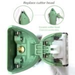 Multi-Functional Men's Body and Groin Hair Trimmer, Waterproof Electric Razor with Replaceable Ceramic Blade - Image 6