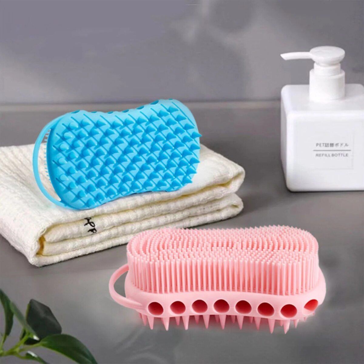 Luxurious Silicone Body Scrubber - Gentle Exfoliation & Deep Cleansing Bath Accessory - Image 4
