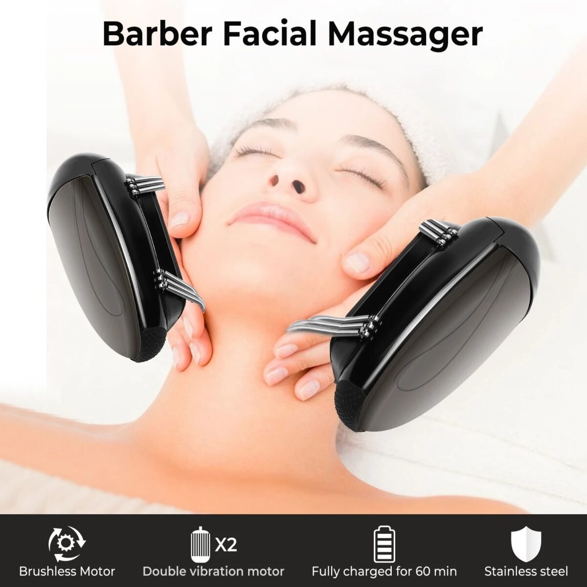 Electric Handheld Head and Body Massager for Barbers - Image 7