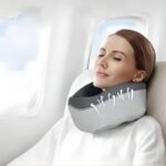Ultimate Comfort Memory Foam Travel Neck Pillow - Ideal for Airplane & Commute - Image 2