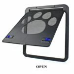 Lockable Magnetic Pet Door for Cats and Dogs - Easy Install, Safe and Stylish - Image 6