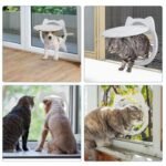 Magnetic Self-Closing Pet Screen Door for Cats and Small Dogs - Lockable and Easy to Install - Image 3