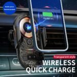 360° Rotational Magnetic Wireless Car Charger - Image 3