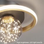 Modern Nordic LED Ceiling Light - Versatile Indoor Lighting for Living Room, Dining, and Bedroom - Image 6