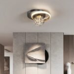 Modern Nordic LED Ceiling Light - Versatile Indoor Lighting for Living Room, Dining, and Bedroom - Image 4