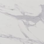 Elegant Faux White Marble Coffee Table with Shelf - Image 5