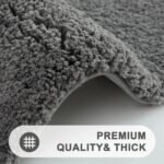 Luxurious Quick-Dry Absorbent Plush Bath Rug - Anti-Slip, Soft, and Durable for Home Decor - Image 4
