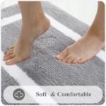 Luxurious Soft Plush Absorbent Bath Mat - Non-Slip, Machine Washable Rug for Bathroom, Bedroom & Living Room - Image 3