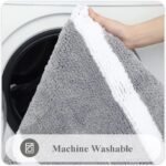 Luxurious Soft Plush Absorbent Bath Mat - Non-Slip, Machine Washable Rug for Bathroom, Bedroom & Living Room - Image 6