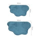 Luxurious Water-Absorbent Bathroom Mat: Non-Slip, Machine Washable Floor Rug - Image 7