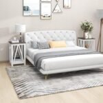 Elegant Square End Table with Slats - Image 6