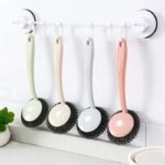 Multi-Purpose Stainless Steel Cleaning Brush with Long Handle - Image 7