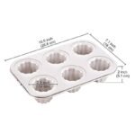 12-Cavity Non-Stick Canele Muffin Bakeware - Image 6
