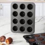 12-Cavity Non-Stick Canele Muffin Bakeware - Image 2