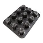 12-Cavity Non-Stick Canele Muffin Bakeware - Image 3