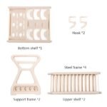 Versatile Double-Layer Kitchen Dish Rack - Eco-Friendly, Stainless Steel & PP - Image 8