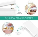 Compact 2-in-1 Rechargeable Handheld Bag Sealer & Cutter - Image 2
